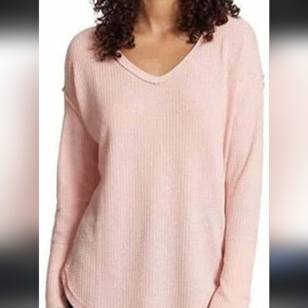 Old Navy Light Pink V-Neck Sweater